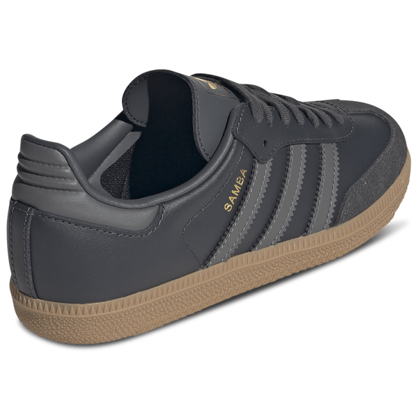 adidas Originals Samba - Boys' Grade School - Grey/Grey Four/Gum - Image 3