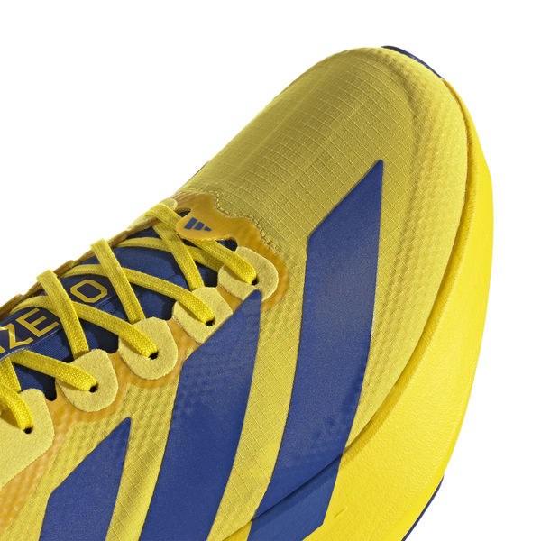 adidas Adizero Evo SL - Men's - Yellow/Team Royal Blue/Iron Met - Image 7