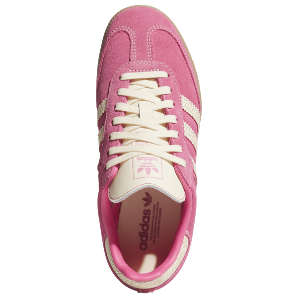 adidas Originals Samba OG - Girls' Grade School - Warm Vanilla/Pink Fusion/Gum - Image 4
