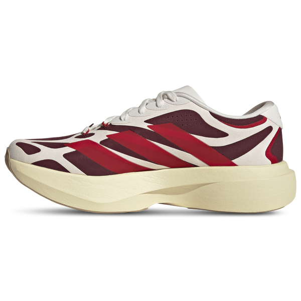 adidas adizero Evo SL Exo Suede - Men's - Off White/Better Scarlet/Maroon - Image 2
