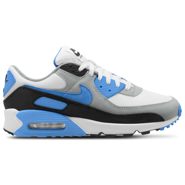 Nike Air Max 90 - Men's - Blue Crystal/Light Smoke Grey/White