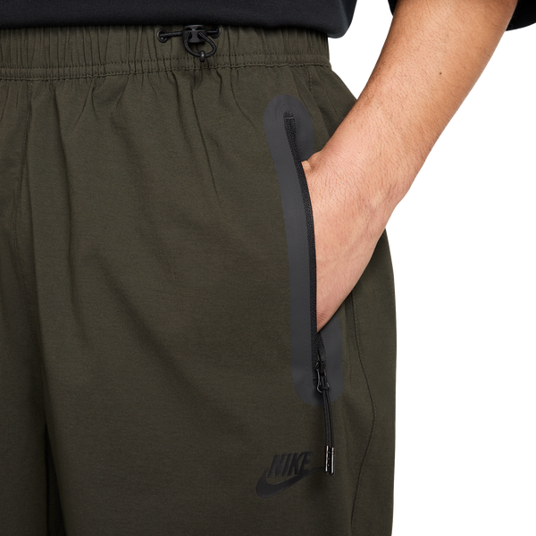 Nike Tech Woven Pants OS - Men's - Sequoia/Black - Image 3