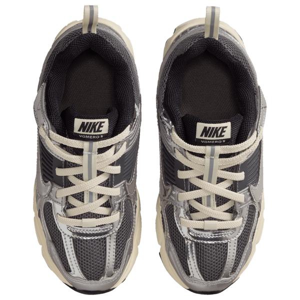 Nike Vomero 5 - Girls' Preschool - Chrome/Iron Grey/Metallic Silver - Image 4