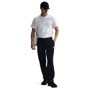 Nike Open Hem Club Pants - Men's - White/Black/Black