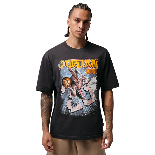 Jordan Anime 85 Short Sleeve Crew - Men's - Black