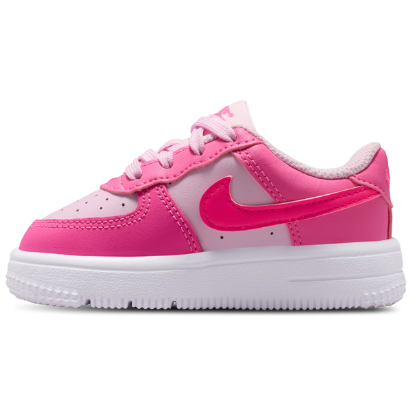 Nike Air Force 1 Colors - Girls' Toddler - Hyper Pink/Pink Sicicle - Image 2