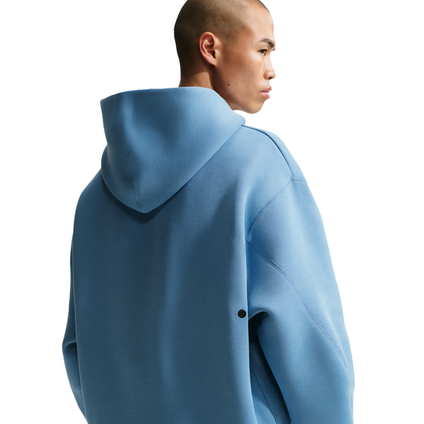 Nike Tech Ergo Pullover Hoodie - Men's - Work Blue/Black - Image 2