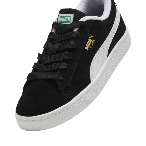 PUMA Suede Classic - Boys' Preschool - White/Black - Image 7