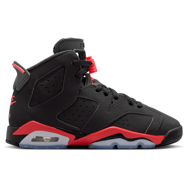 Jordan Retro 6 - Boys' Grade School - Black/Red