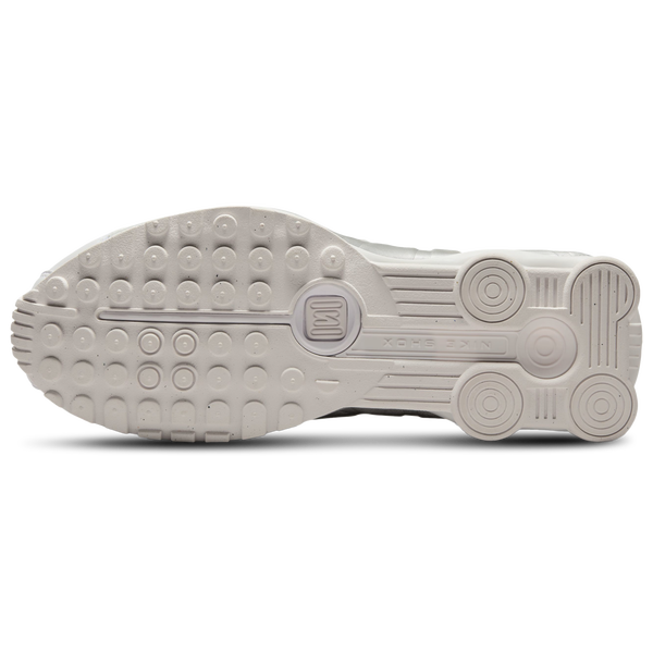 Nike Shox R4 - Men's - White/Metallic Silver - Image 5