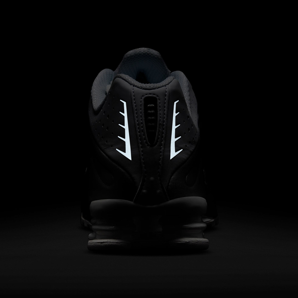 Nike Shox R4 - Men's - White/Metallic Silver - Image 7