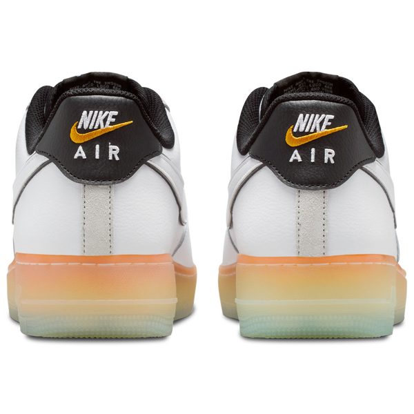 Nike Air Force 1 '07 - Men's - Black/White/Orange Peel - Image 3