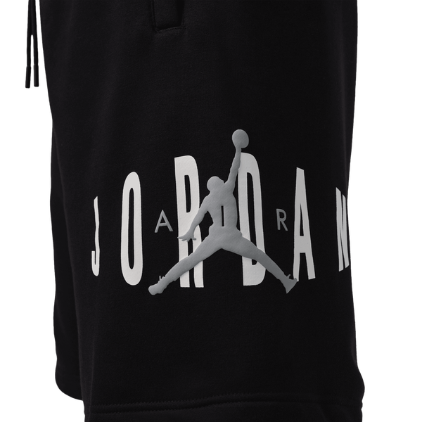 Jordan Brooklyn Stretch Fleece Short - Men's - Black/Wolf Grey - Image 4
