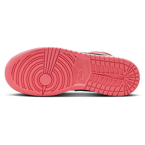 Jordan Jordan 1 Mid - Girls' Grade School - Pink Gaze/Black/White - Image 5