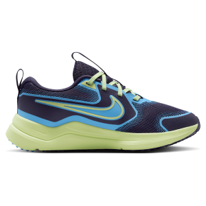 Nike Cosmic Runner - Boys' Grade School - University Blue/Light Liquid Lime/Dark Raisin