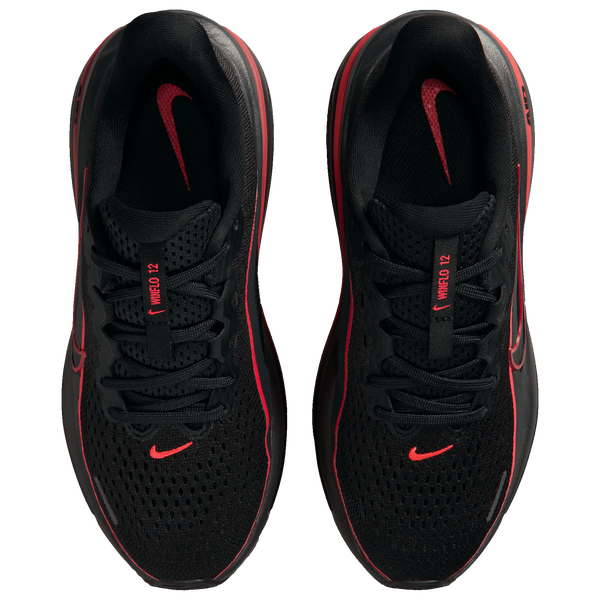 Nike Air Winflo 12 - Boys' Grade School - Black/Black/Red Orbit - Image 4