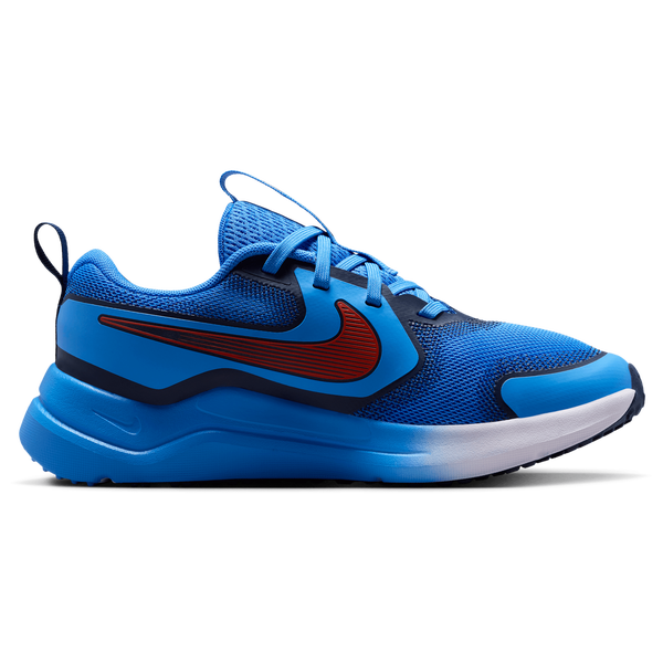 Nike Cosmic Runner Swoosh - Boys' Grade School - Blue Crystal/Picante Red/Midnight Navy