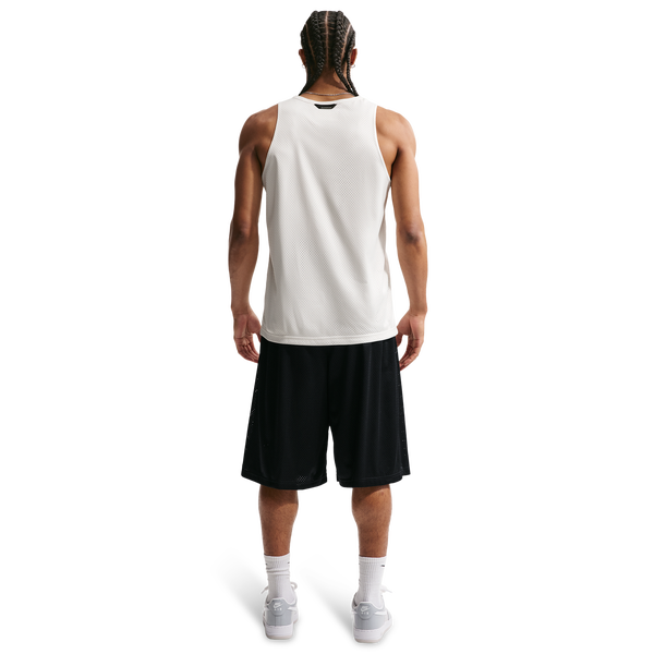 Nike Dri-Fit Practice Mesh 14in Short - Men's - Black/White - Image 4