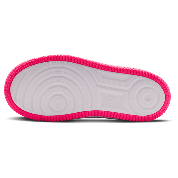 Nike Force 1 Low Lace - Boys' Preschool - White/Hyper Pink/Anthracite - Image 5