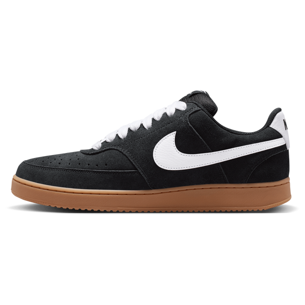 Nike Court Vision Lo FL V2 - Men's - Black/White/Gum Med Brown - Image 2