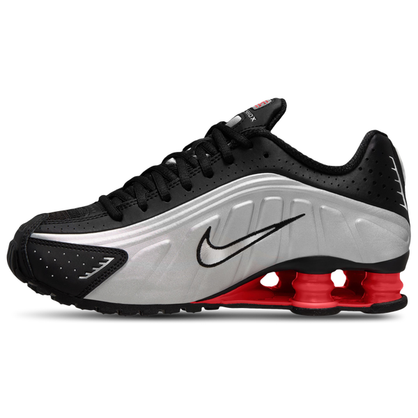 Nike Shox R4 - Women's - Black/Metallic Silver - Image 2