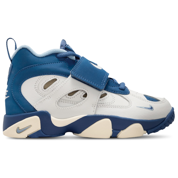 Nike Air Diamond Turf II - Boys' Preschool - Sail/Mystic Navy/Blue Grey