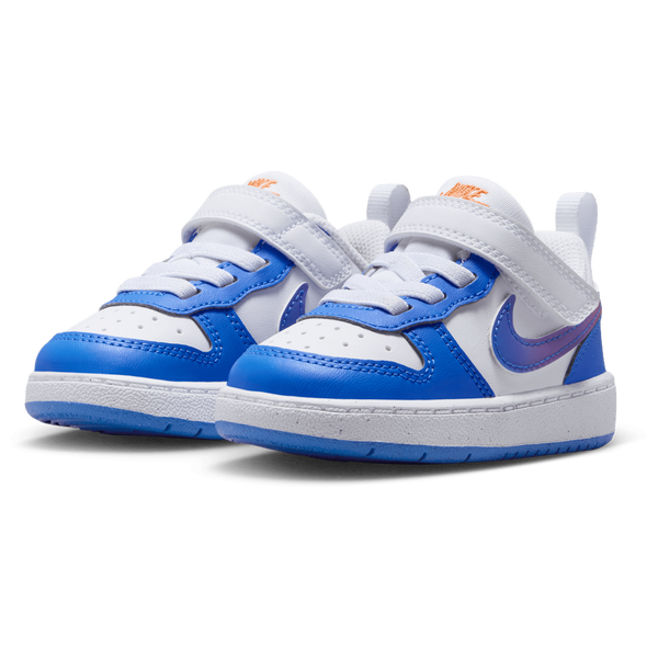 Nike Court Borough Low - Boys' Toddler - Bright Violet/White/Blue Crystal - Image 6