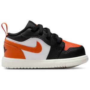Jordan AJ 1 Low Alt - Boys' Toddler - Black/Orange
