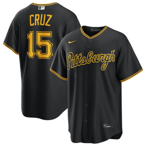 Nike MLB Pittsburgh Pirates Alternate Jersey - Men's - Black