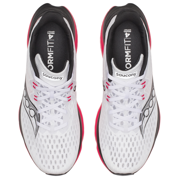 Saucony Kinvara 16 - Men's - White/Red - Image 4