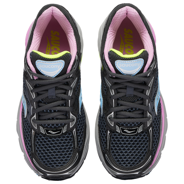 Saucony Progrid Omni 9 - Women's - Black/Pink/Blue - Image 4