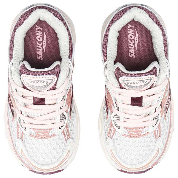 Saucony Omni 9 - Girls' Toddler - Pink/White - Image 4