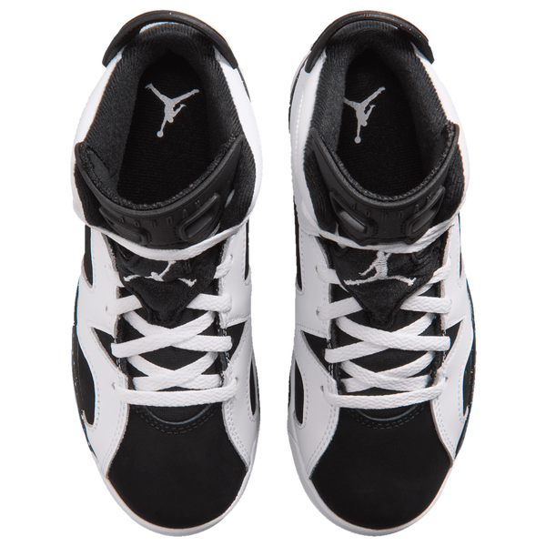 Jordan Retro 6 - Boys' Preschool - Black/White/Black - Image 4