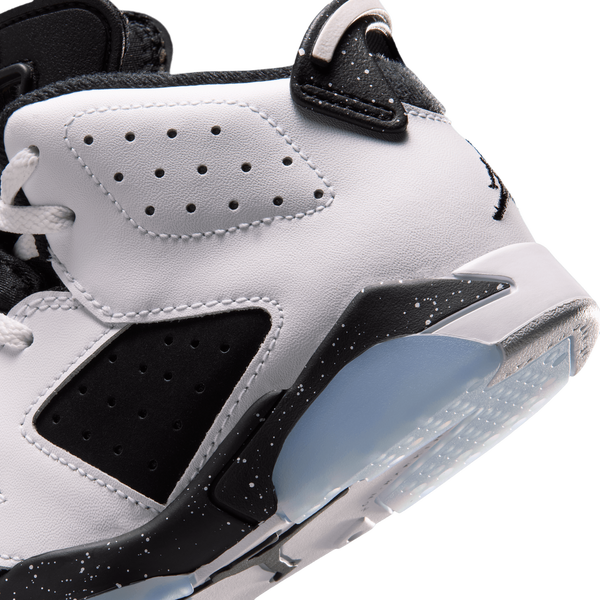Jordan Retro 6 - Boys' Preschool - Black/White/Black - Image 8