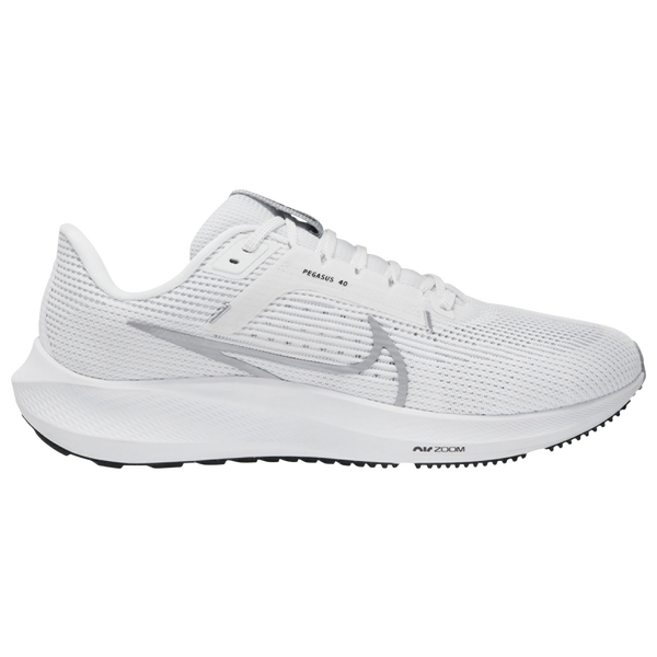 Nike Air Zoom Pegasus 40 - Men's - White/Black/Grey