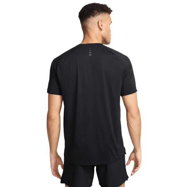 Nike Dri-FIT ADV STRIDE SS TOP - Men's - Black/Reflective Silv - Image 2
