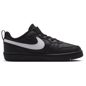 Nike Court Borough Low Recraft - Boys' Preschool - Black/White/Black