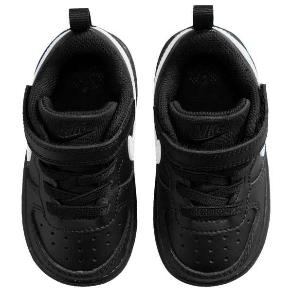 Nike Court Borough Low Recraft - Boys' Toddler - Black/White/Black - Image 4