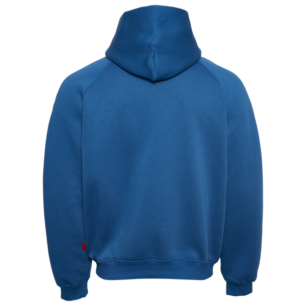 Jordan Brooklyn GFX Oversized Pullover Hoodie - Men's - Blue - Image 2