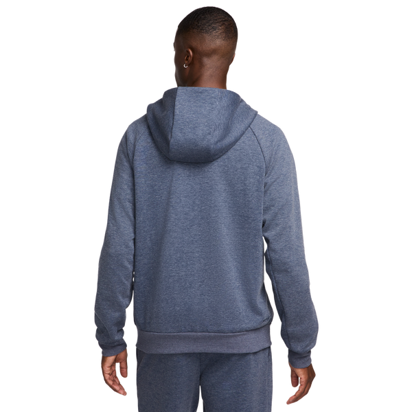 Nike Dri-FIT UV Primary Full-Zip Hoodie - Men's - Obsidian/Heather/Obsidian - Image 4